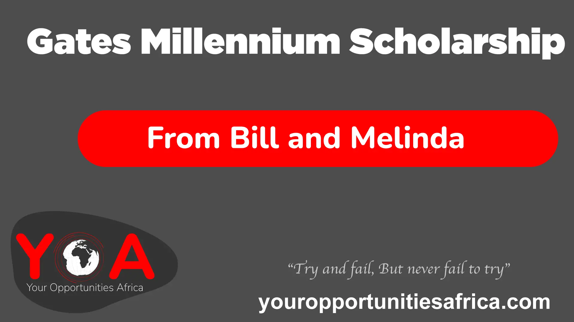 Bill Gates Scholarship Requirements Unlock Opportunities! Informativity